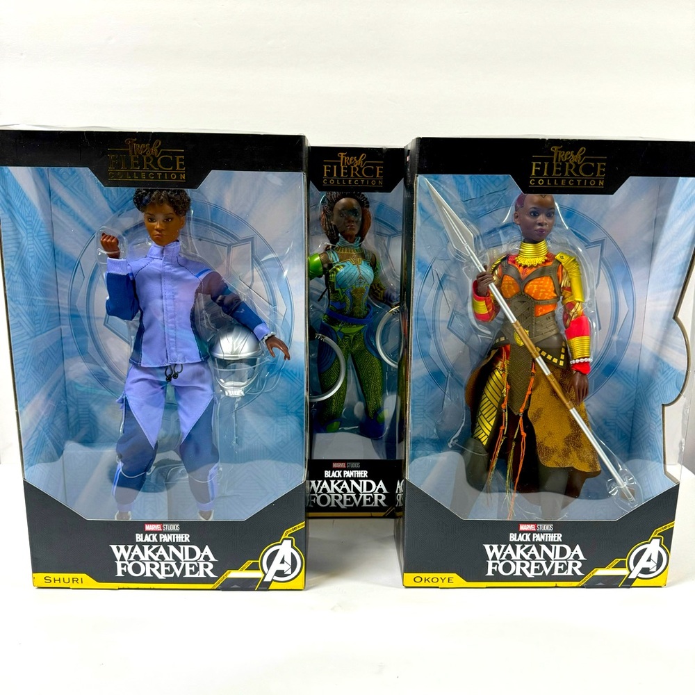 SALE MARVEL WAKONDA COMPLETE SET OF 3 DOLLS